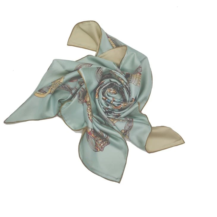 Christmas Silk Scarves Charmeuse Silk Scarf
