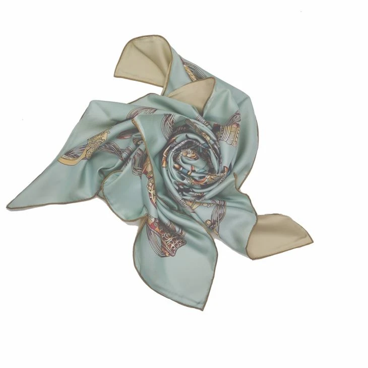 Christmas Silk Scarves Charmeuse Silk Scarf